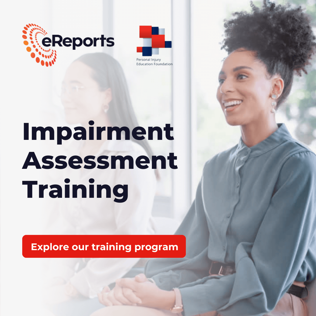 eReports partners with PIEF to deliver Impairment Assessment Training