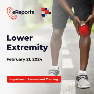 Impairment Assessment Training: Lower Extremity