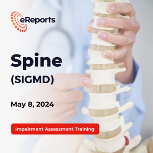 Impairment Assessment Training: Spine (SIGMD)